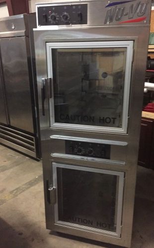 Nu-vu ub-e5-5 v-air double deck full size electric convection oven 208v 3ph for sale