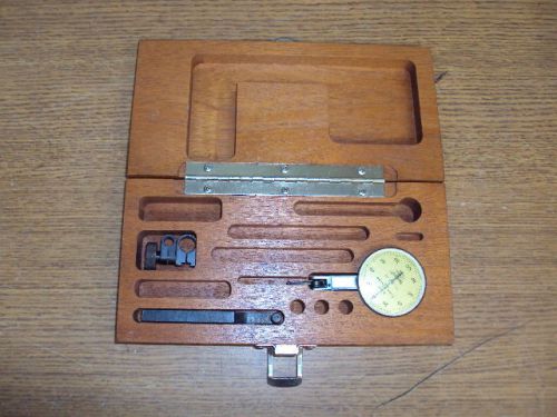Brown &amp; sharpe bestest 7033-13 swiss made test indicator case accessorys .002 mm for sale