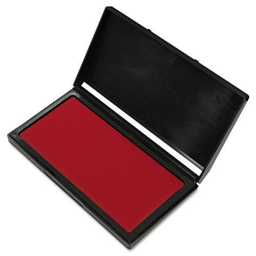 Microgel stamp pad for 2000 plus, 3 1/8 x 6 1/6, red for sale