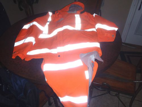 New Mens 2XL xxl 3M Scotchlite Safety Reflective Jacket North End Fast Shipping