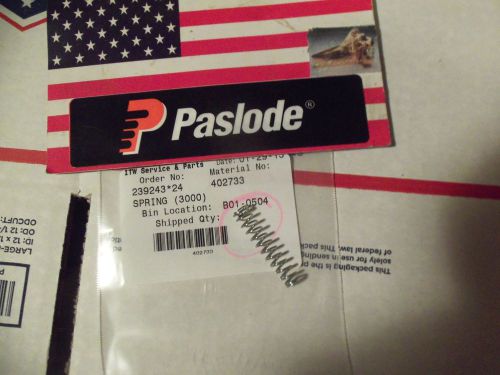 &#034;NEW&#034; Paslode Part # 402733  SPRING (3000)