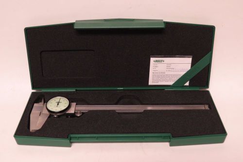 Insize 8&#034; dial caliper 1311-8 (0-8x0.001&#034;) stainless hardened shock-proof for sale