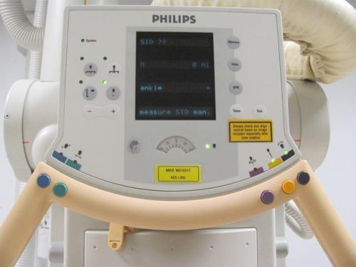 2006 philips bucky diagnost rad x-ray suite (ge siemens toshiba shimadzu) for sale