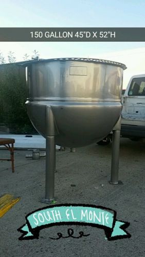 150 gallon kettle - lee industries- used- will ship anywhere- fees apply for sale