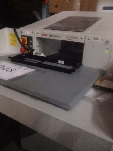 HSM fa400.2 Industrial Paper Shredder used
