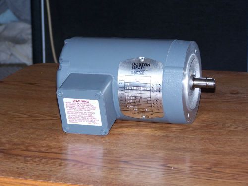 Boston gear electric motor 3-phase 1/6 h.p. 230/460 volts, 1725 r.p.m. for sale