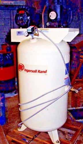 NICE INGERSOLL-RAND VERTICAL AIR COMPRESSOR TS-5,  5 HP 175 PSI
