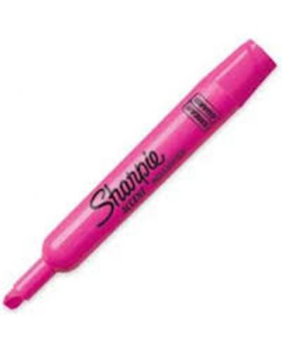 Major Accent Highlighter - Chisel Point - Pink  - 12 ct  (3 PACK)