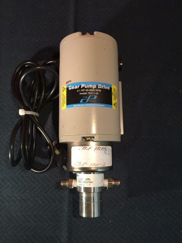 Cole-Parmer Gear Pump Drive 0.1 HP 40-3600 RPM Model 75211-22 (Head 2)