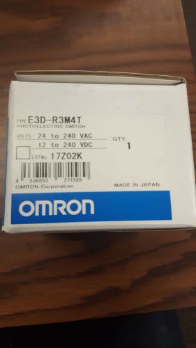 Omron E3D-R3M4T Photoelectric Switch BRAND NEW