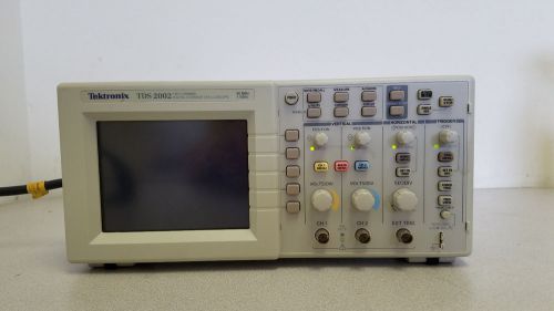Tektronix TDS 2002 Two Channel Digital Storage Oscilloscope 60 MHz 1 GS/s