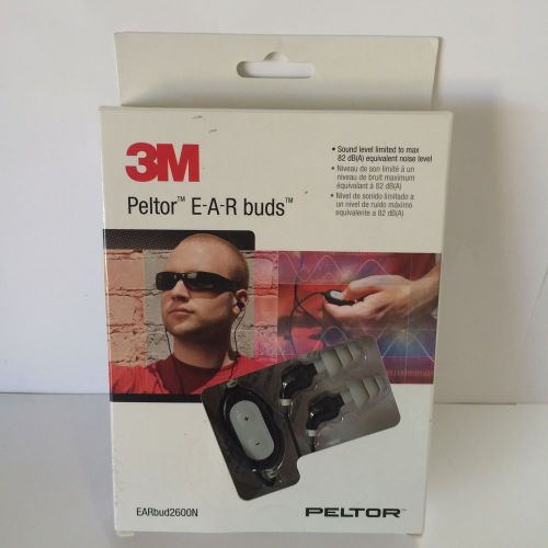 3M Peltor Ear Buds Hearing Protection Noise Isolation Headphones