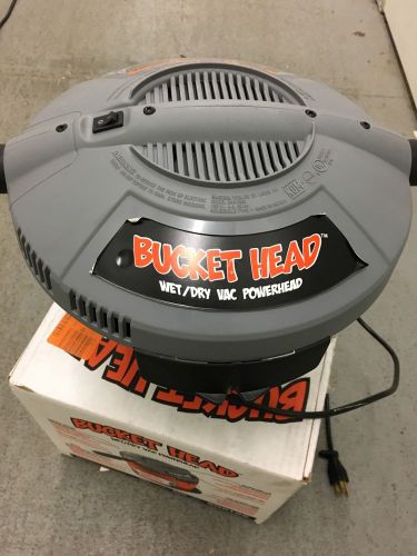 Bucket Head Wet/Dry Vac Portable Pro Inudstrial Vacuum Cleaner 5-Gal 2 HP