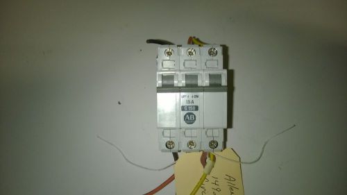 Allen-bradley 1492-cb3 series b circuit breaker for sale