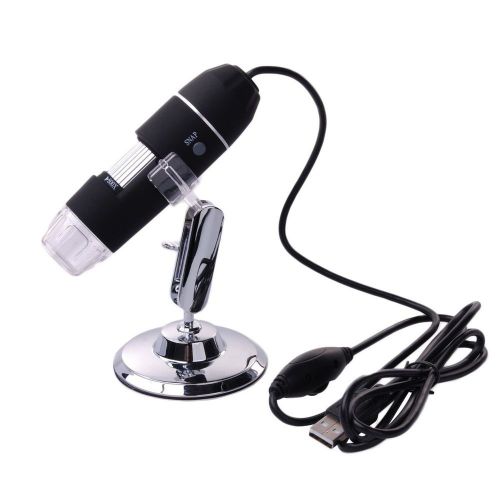 XCSOURCE 20X-800X 8 LED USB 3D Digital Zoom Microscope Endoscope Magnifier PC...