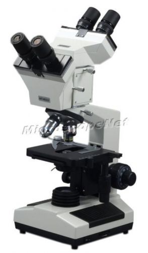 Binocular compound microscope 40x-1000x with binocular teaching head for sale