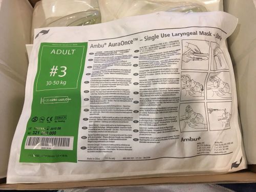 Ambu AuraOnce Single Use Laryngeal Mask - Sterile (pack of 2 pieces) Adult #3