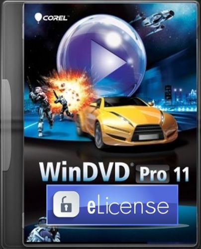 Corel WinDVD Pro 11 Blu-Ray &amp; DVD Playback 3PC eLicense