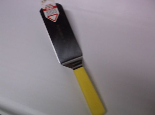 Dexter 286-8 yellow handle 8x3 steel spatula grill turner burger flipper new for sale