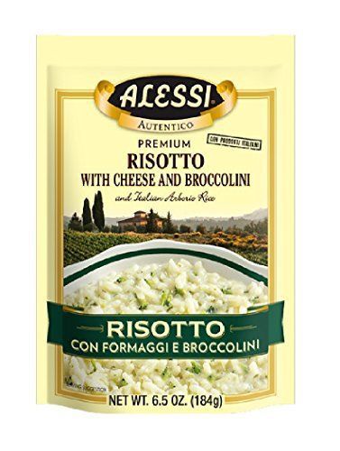 Alessi risotto with cheese and broccolini 8 oz. case of 6 for sale