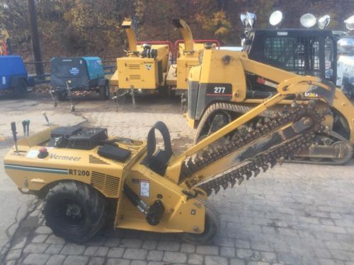 Vermeer rt200 trencher for sale