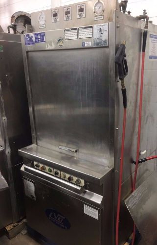 Lvo fl14g - front load gas fired pan washer - freshly removed from service ! for sale
