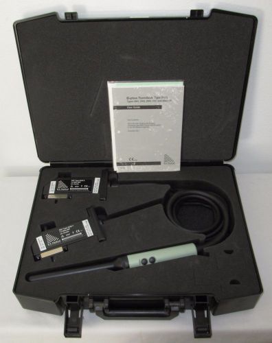 Bk b&amp;k b-k 8558 7.5 mhz mfi bi-plane ultrasonic ultrasound transducer with case for sale