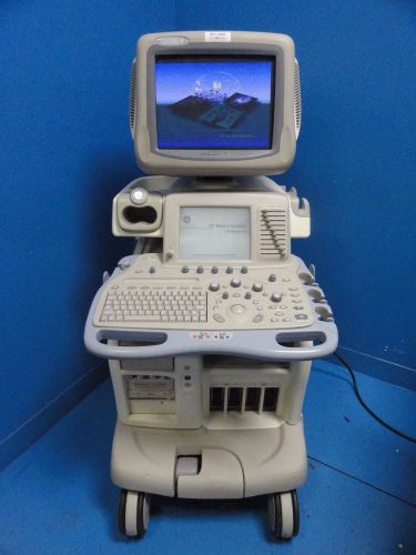 2003 GE LOGIQ 9 Ultrasound W/ Sony UP-895MD &amp; Sony UP-D50 Printers (7255)