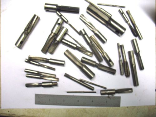 1-LOT of 30 USA MADE STUB  REAMERS