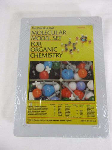 NEW Prentice Hall Molecular Model Set For Organic Chemistry Molymod Atom Molecul