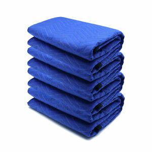 72x80 4PCs Thick Furniture Moving Packing Blanket For Shipping Furniture Pads