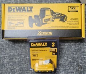 DEWALT ONE-HANDED RECIPROCATING SAW WITH DEWALT LITHIUM ION COMPACT BATTERY NEW