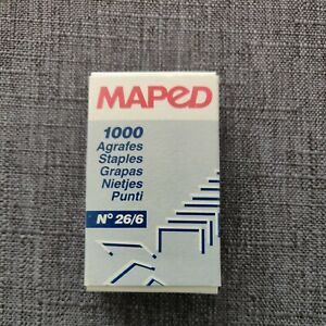 Maped Staples 1000 in the box  # 26/6 -