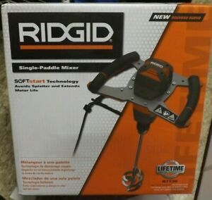 Ridgid R7135 Single-Paddle Corded Mixer -BRAND NEW