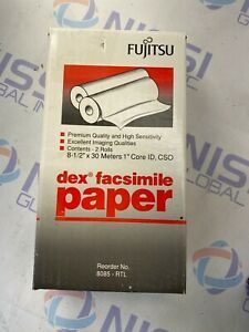 FUJITSU dex facsimile paper reoder no 8085-RTL