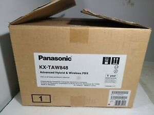 Panasonic Advanced Hybrid &amp; Wireless PBX Model KX-TAW848 New Old Stock.