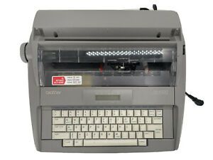 Brother SX-4000 Portable Electronic LCD Typewriter Tested And Working Condition