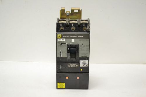 Square d ka36125mt molded case 3p 125a amp i-line 600vac circuit breaker b257852 for sale