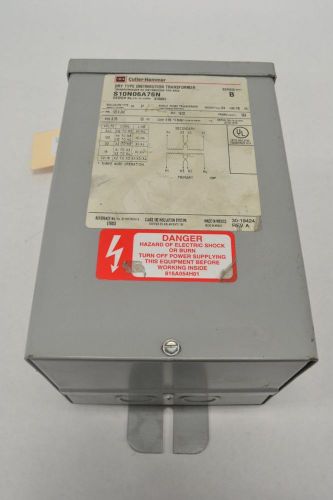Cutler hammer s10n06a76n voltage 0.75kva 1ph 240v-ac 120v-ac transformer b232342 for sale