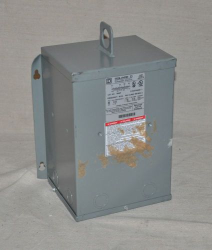 Square D 480V to 120/240 V 3 kVA Control Transformer 3S40F Dented and Scratched