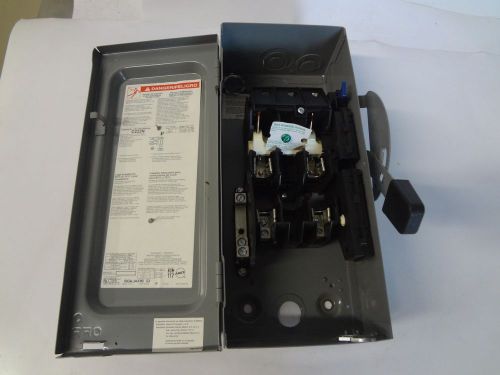 Square D General Duty Safety Switch 60A-240Vac/V~ Catalog No D222N