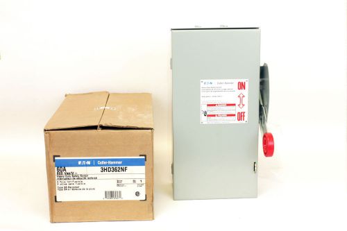Cutler hammer 3hd362nf  60 amp, 3 poles, 600v, type 3r, non-fusible switch for sale