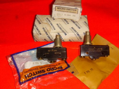 NEW, LOT OF 2, HONEYWELL MICRO SWITCH BZ-2RQ68, LIMIT SWITCH, NEW IN BOX