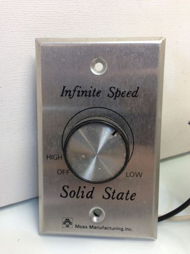 Vintage solid state duo control--varies fan speeds &amp; dims lights model #109ml33 for sale