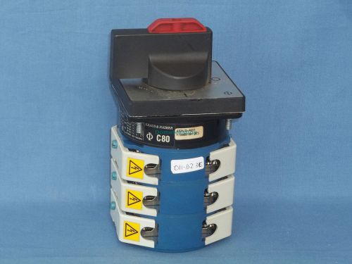 Kraus &amp; naimer c80 a326/d-a031 rotary switch for sale