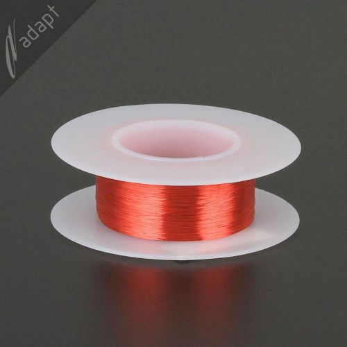 37 awg gauge magnet wire red 1000&#039; 155c solderable enameled copper winding s for sale