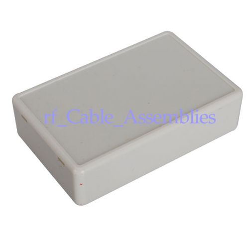 2x new white plastic electronic project box enclosure case idy - 18x45x70mm hot for sale