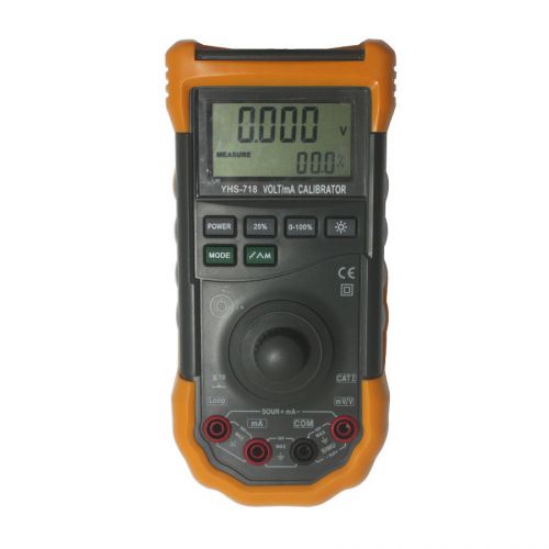Yh-718 24v-26v loop volt /ma signal source process calibrator meter tester for sale