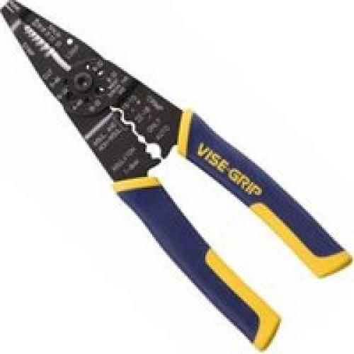 Irwin 8 in.Multi Tool Stripper/Cutter/Crimper with ProTouch Grips-2078309