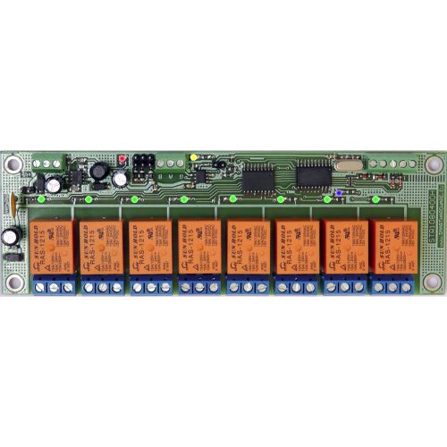 Str1080400h rs-485 board controller 8 output 4 in 12v relays home automation for sale